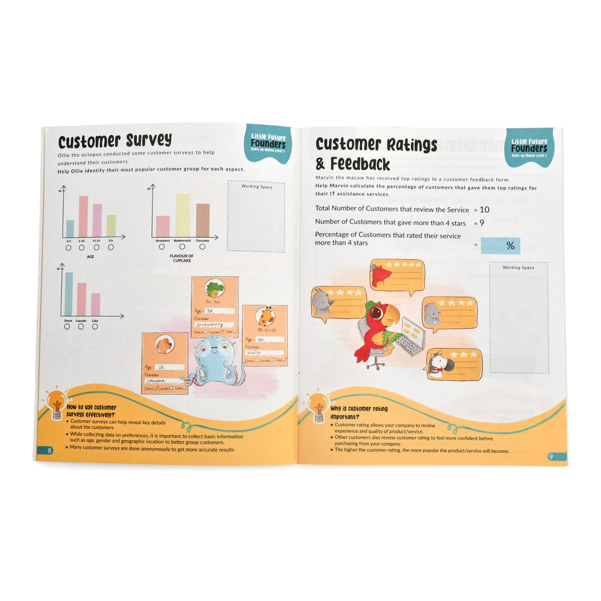 Level 3 Start START-UP MATHS LEVEL 3 | MATHS ACTIVITY BOOK – Little Future Founders