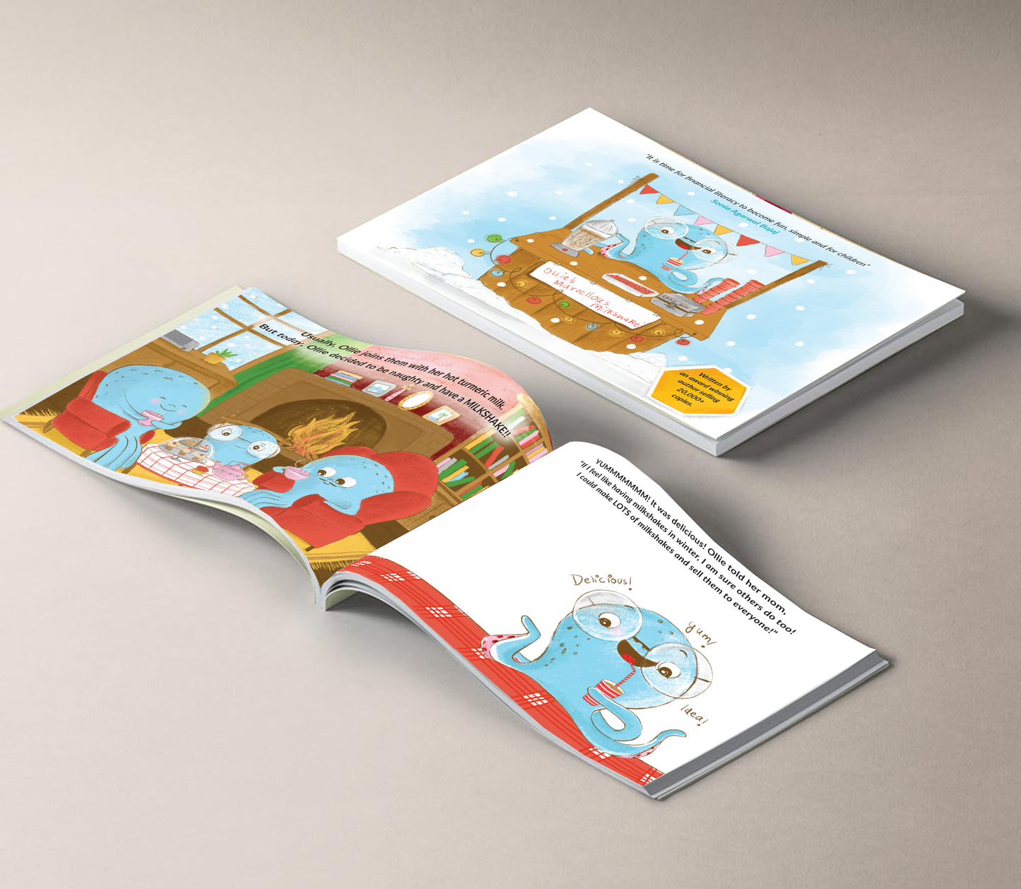 OLLIE'S MARVELLOUS MILKSHAKES | STORY BOOK