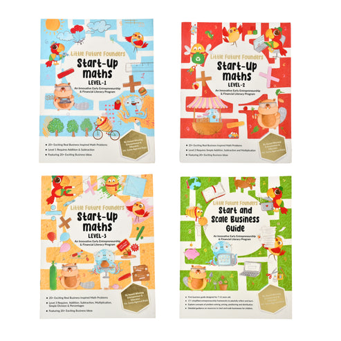 ULTIMATE BUSINESS GUIDE & MATHS ACTIVITY BOOK SET