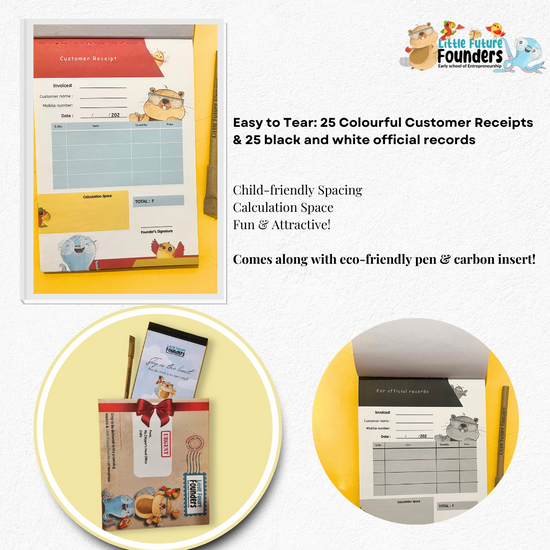 World's First Children's Receipt Book