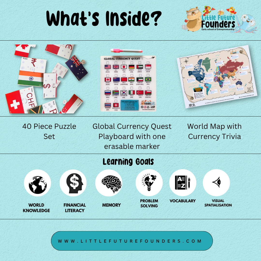 GLOBAL CURRENCY QUEST | 40 PCS PUZZLE