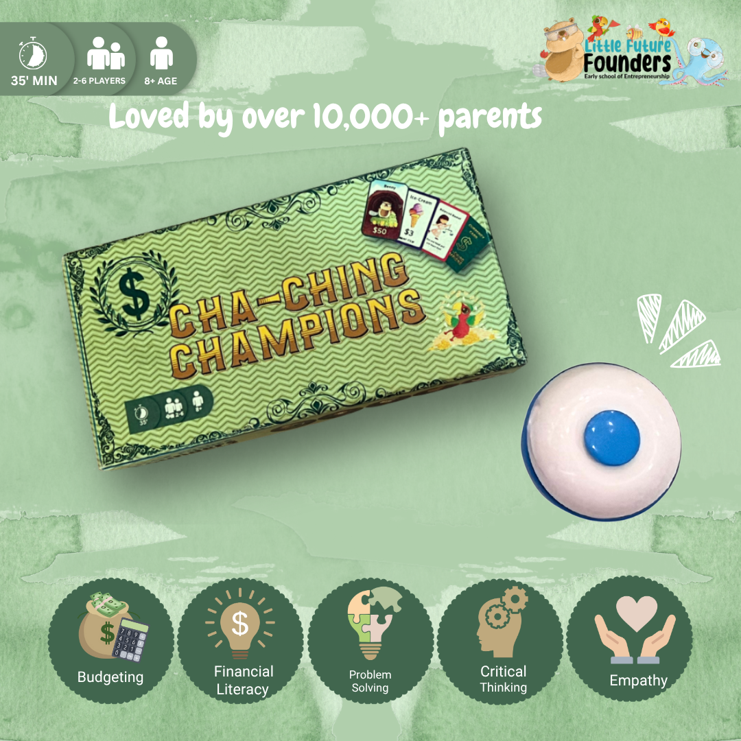 CHA-CHING CHAMPIONS | 8 years +