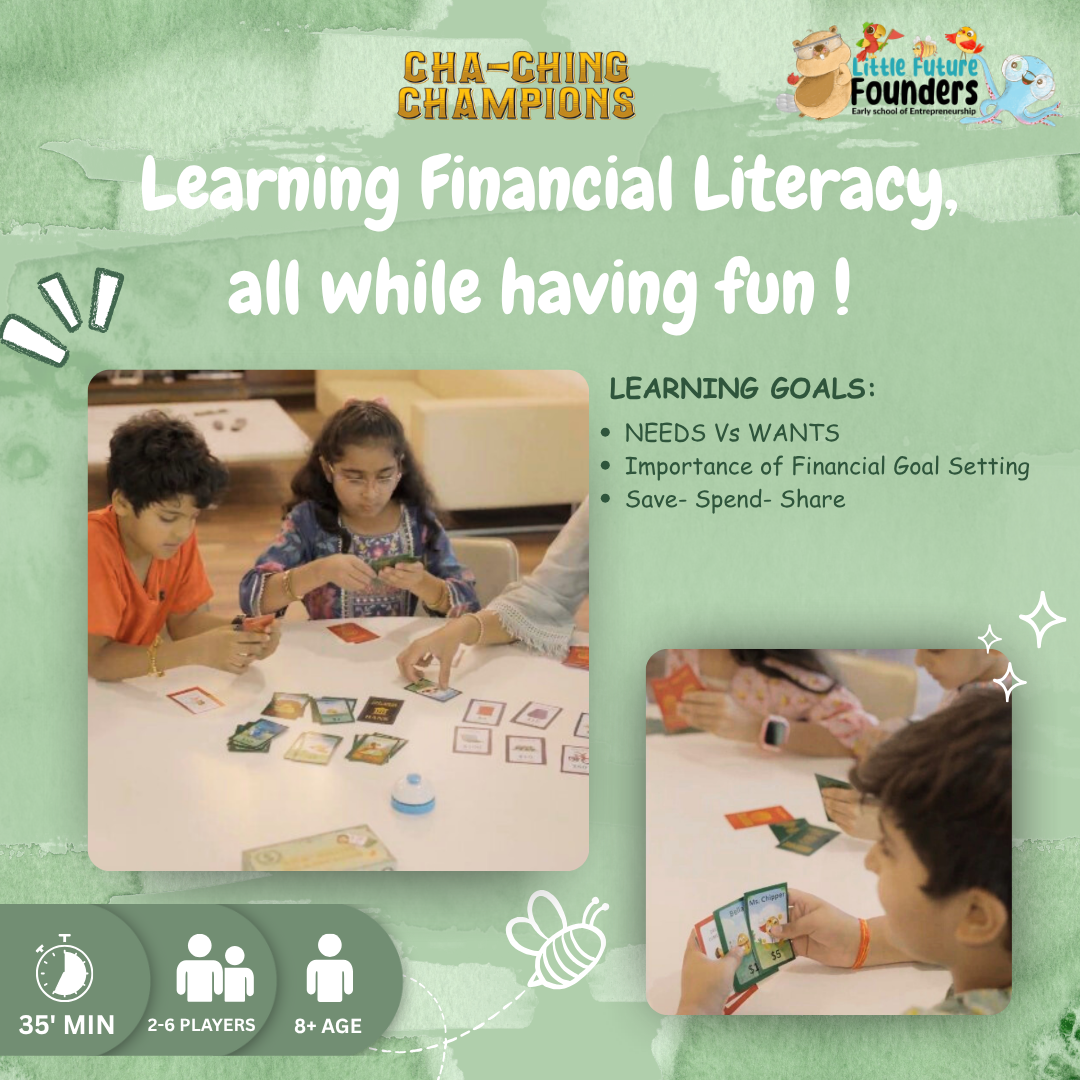 CHA-CHING CHAMPIONS | 8 years +