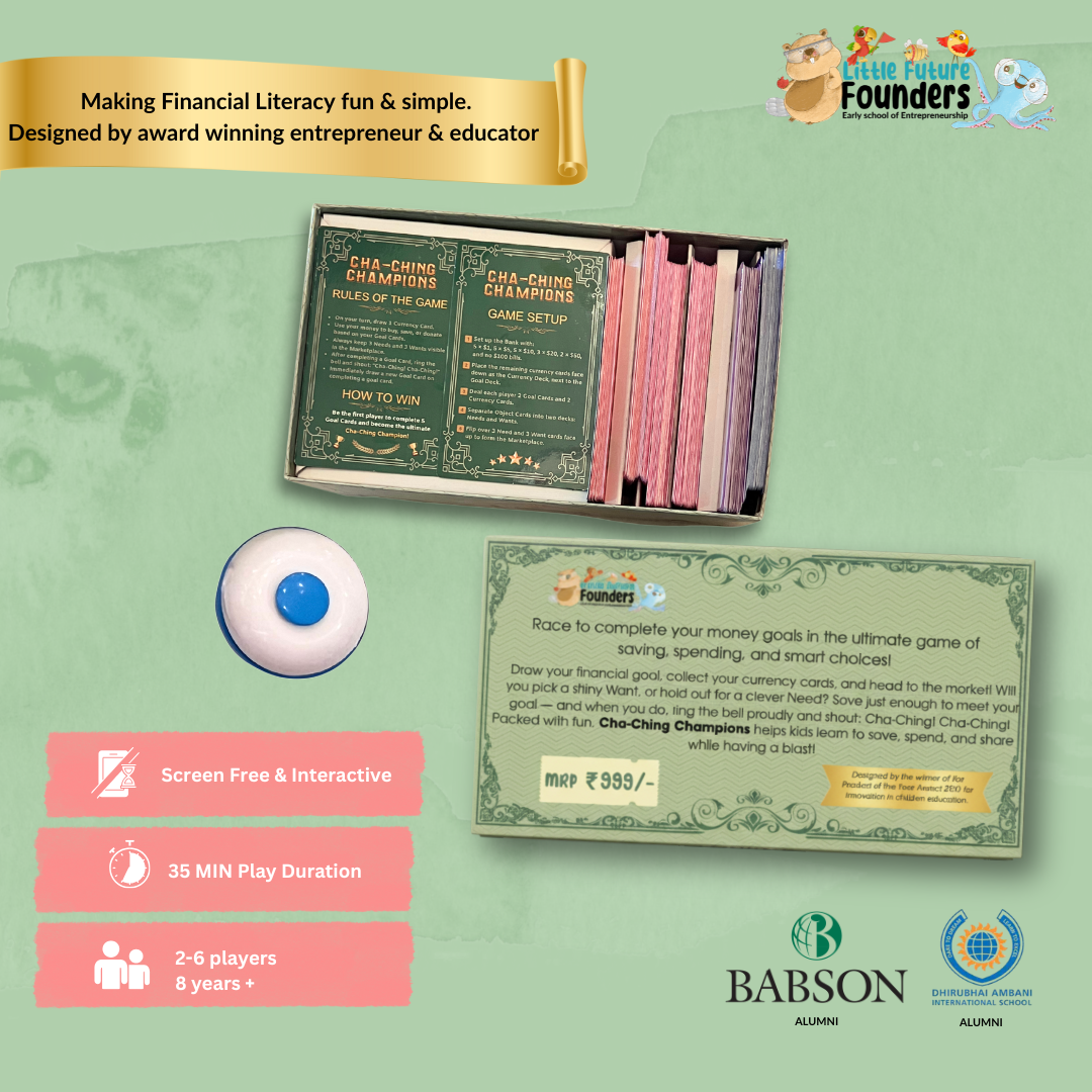 CHA-CHING CHAMPIONS | 8 years +