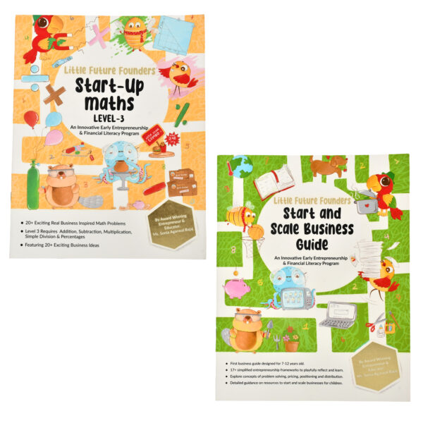 Young Turk Combo: Startup Maths Activity Book Level 3 & Business Guide